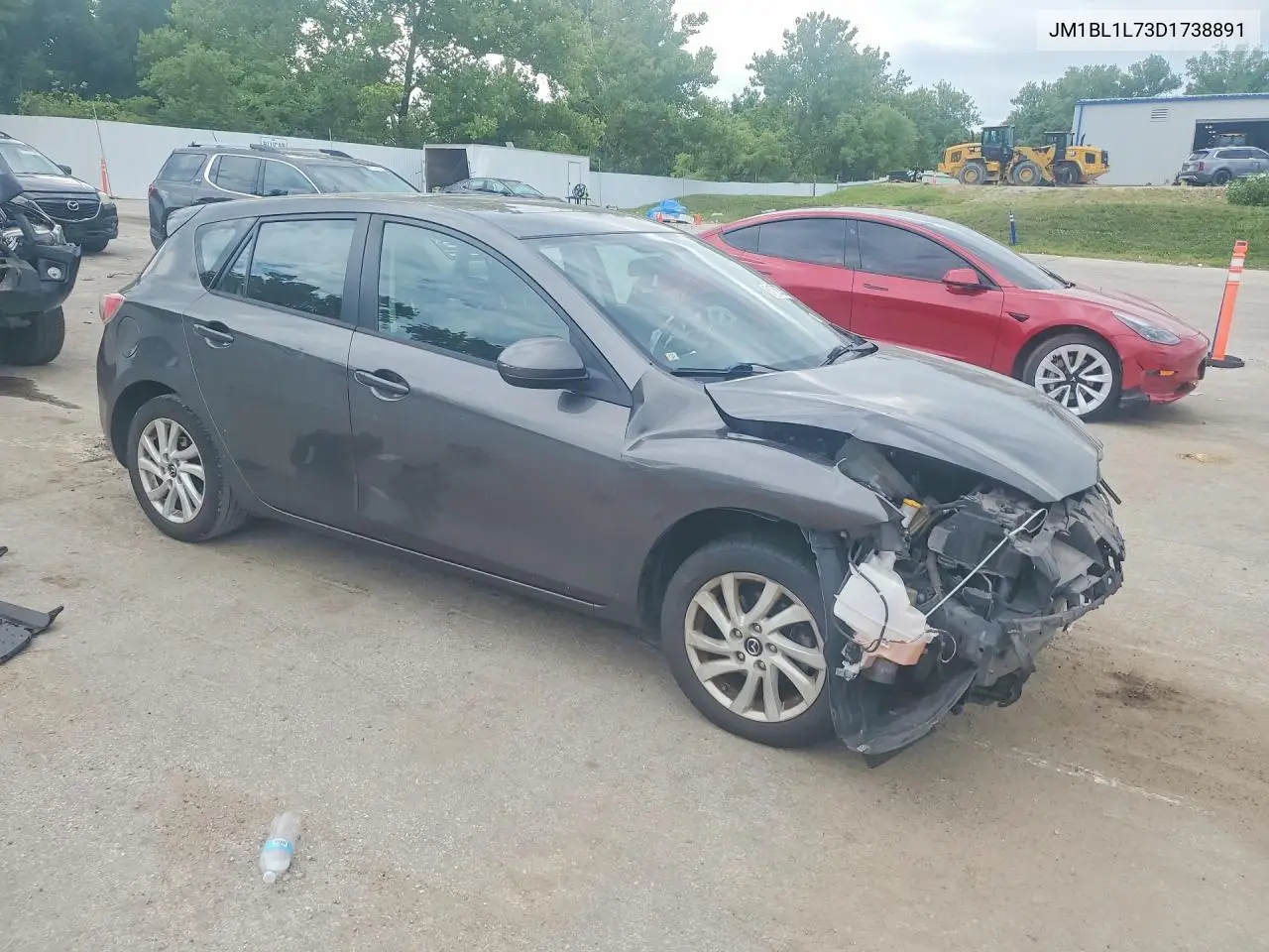 2013 Mazda 3 I VIN: JM1BL1L73D1738891 Lot: 61758736
