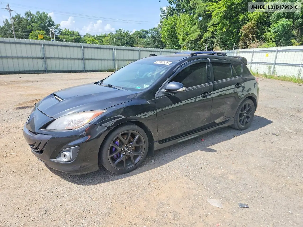 2013 Mazda Speed 3 VIN: JM1BL1L31D1799248 Lot: 61855326