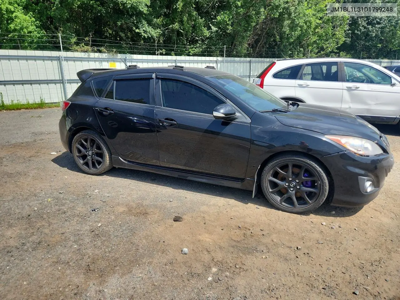 2013 Mazda Speed 3 VIN: JM1BL1L31D1799248 Lot: 61855326