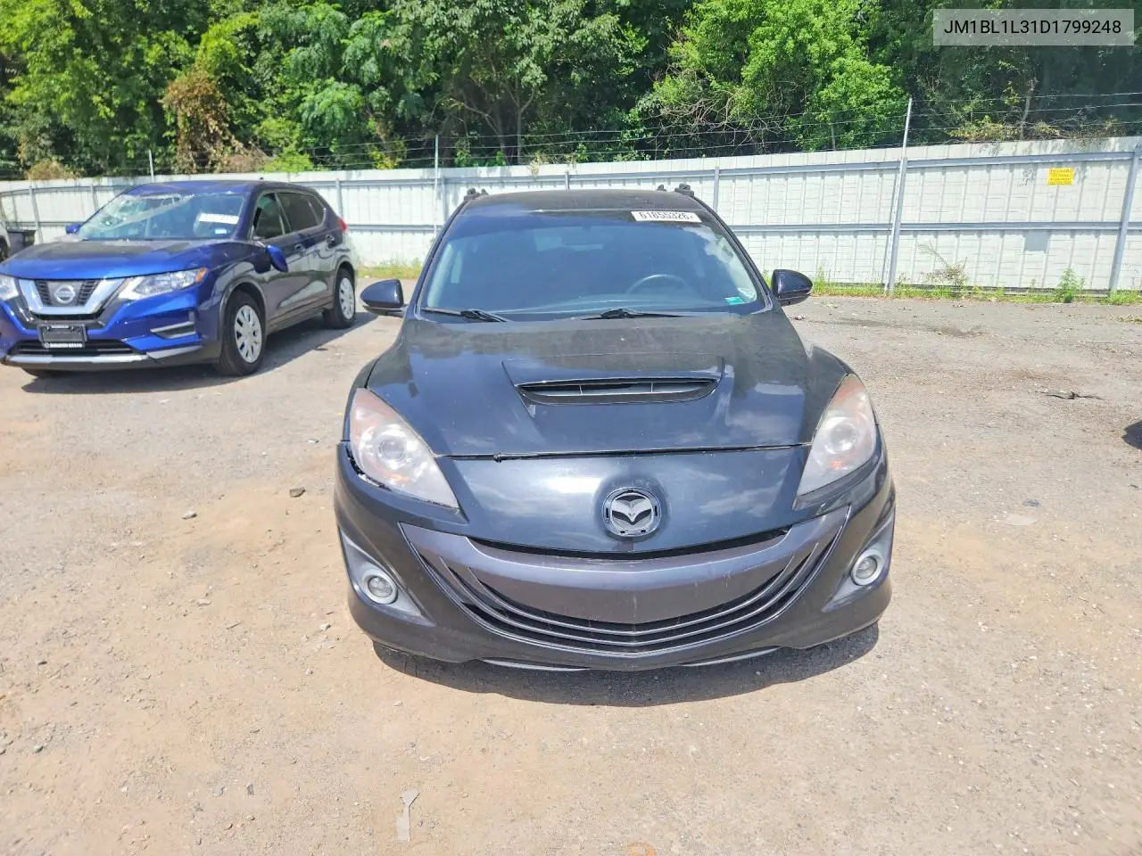 2013 Mazda Speed 3 VIN: JM1BL1L31D1799248 Lot: 61855326