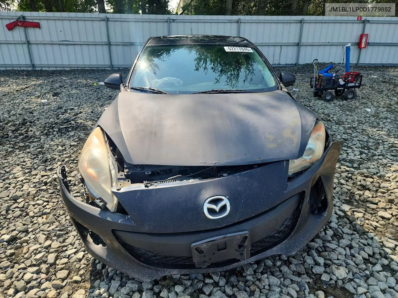 2013 Mazda 3 I VIN: JM1BL1LP0D1779852 Lot: 62217846