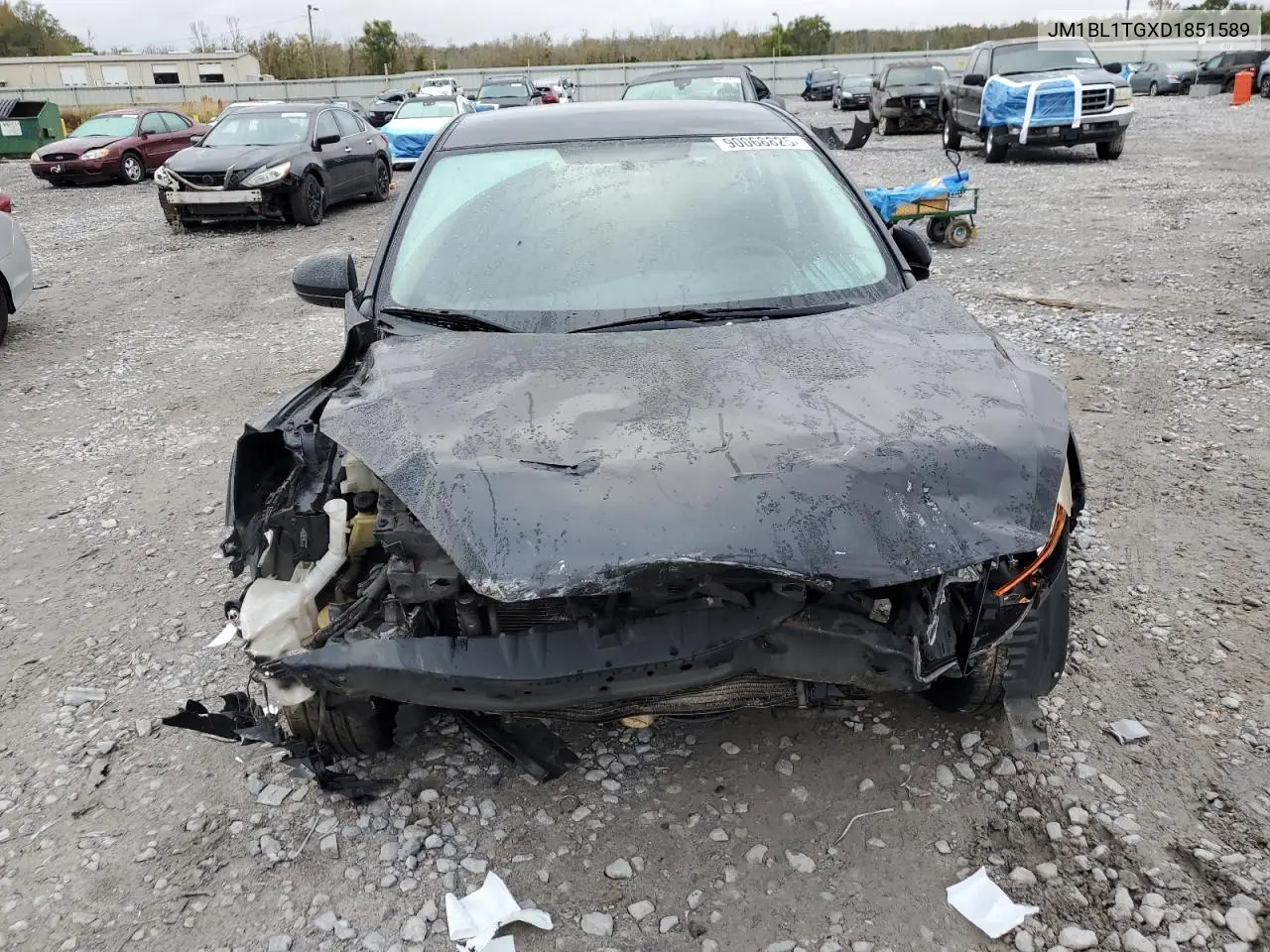 JM1BL1TGXD1851589 2013 Mazda 3 I