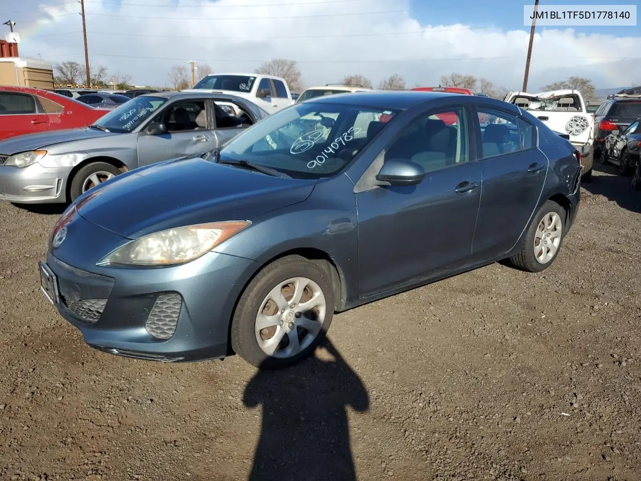 JM1BL1TF5D1778140 2013 Mazda 3