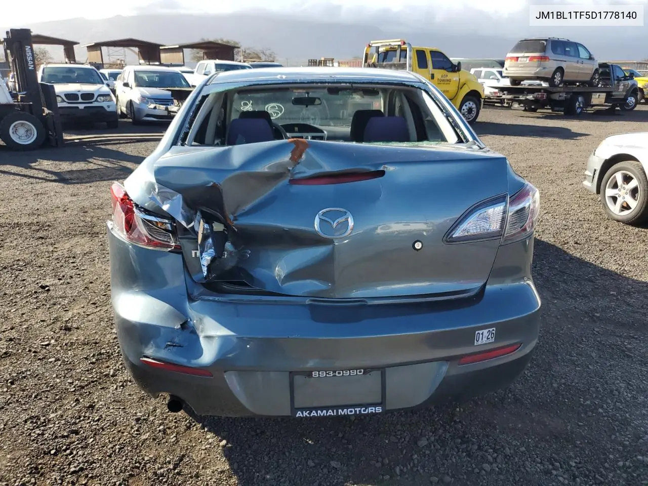 JM1BL1TF5D1778140 2013 Mazda 3