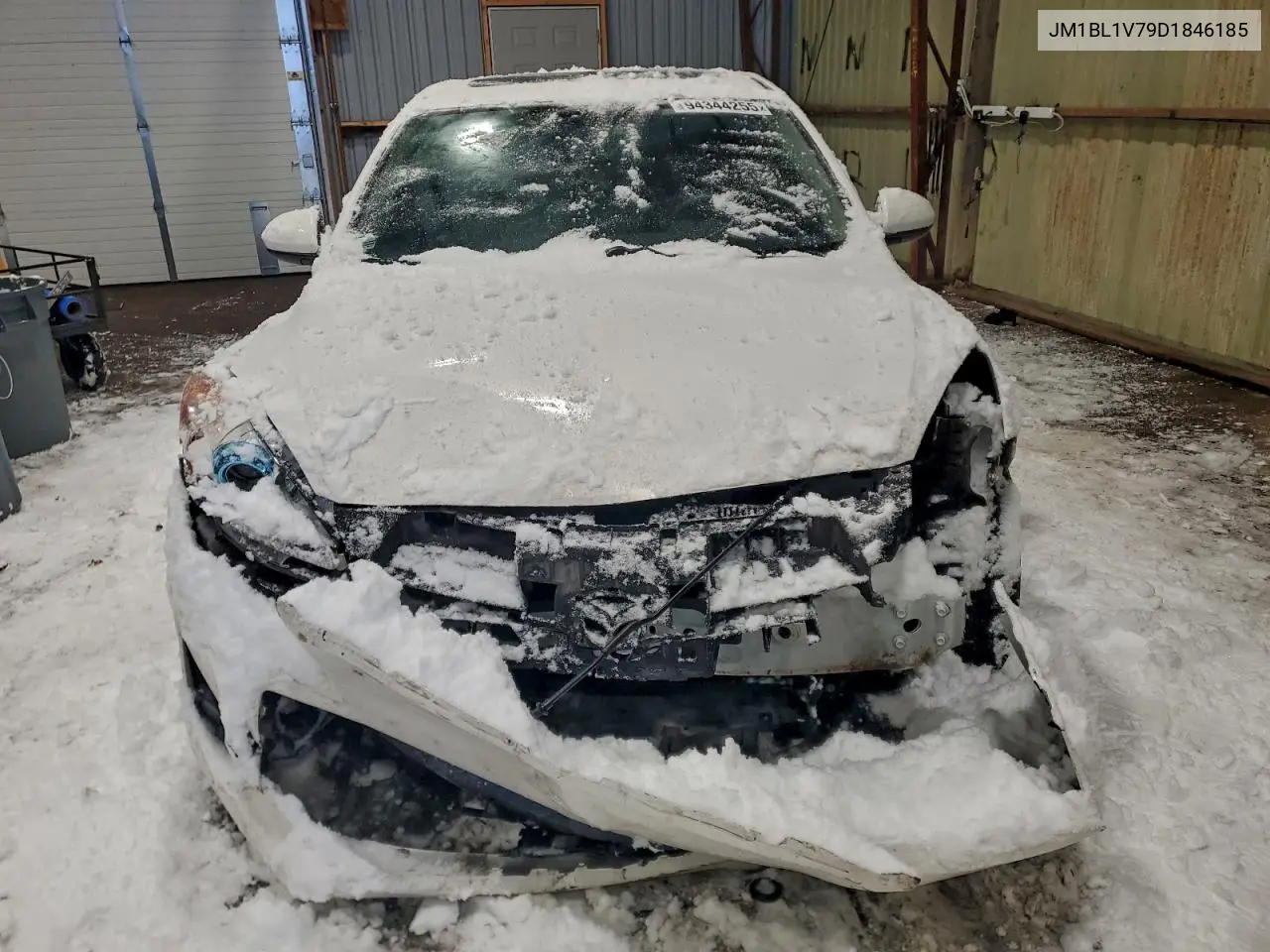 JM1BL1V79D1846185 2013 Mazda 3 I