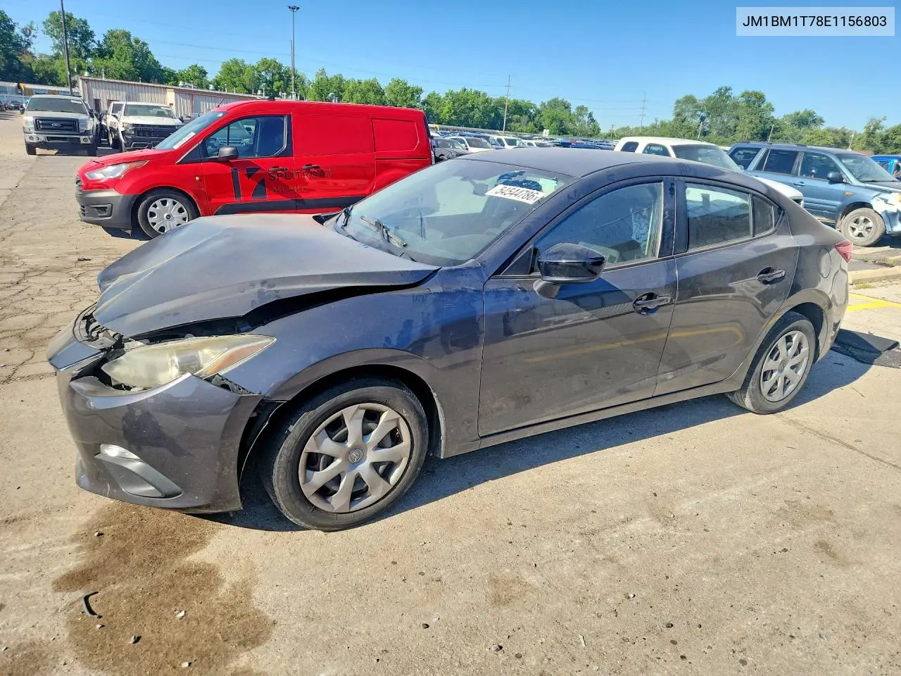 2014 Mazda 3 Sv VIN: JM1BM1T78E1156803 Lot: 54544786