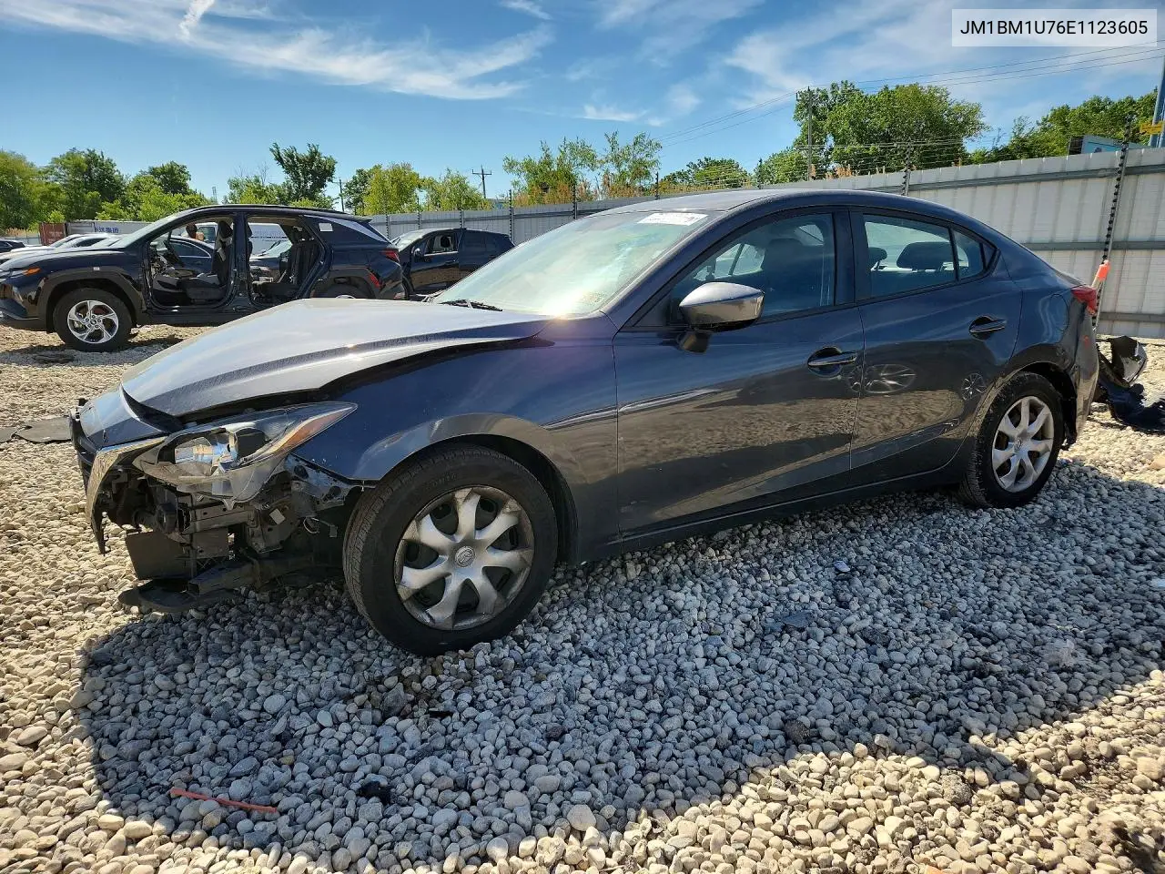 2014 Mazda 3 Sport VIN: JM1BM1U76E1123605 Lot: 55910906