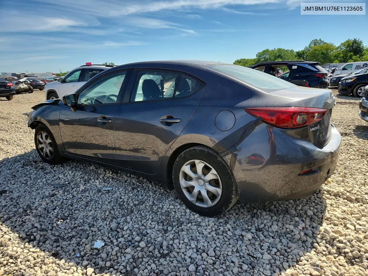 2014 Mazda 3 Sport VIN: JM1BM1U76E1123605 Lot: 55910906