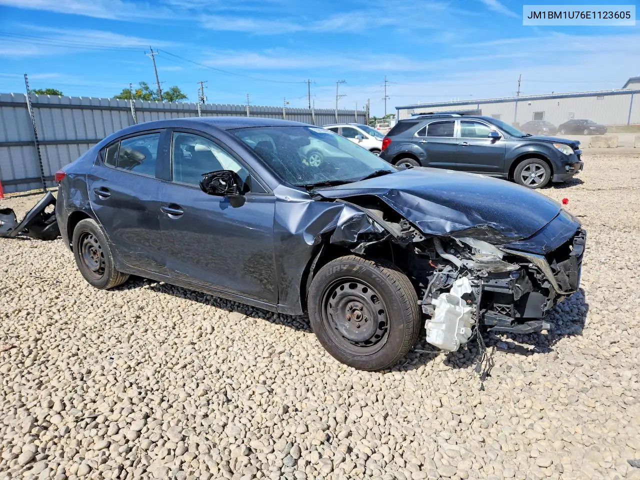 2014 Mazda 3 Sport VIN: JM1BM1U76E1123605 Lot: 55910906