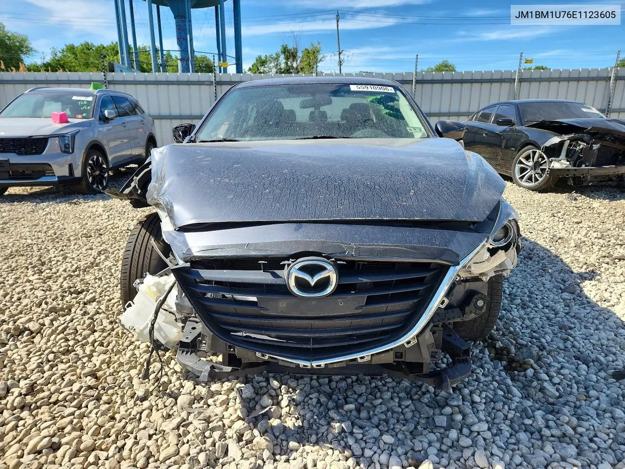 2014 Mazda 3 Sport VIN: JM1BM1U76E1123605 Lot: 55910906