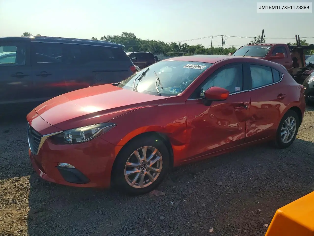 2014 Mazda 3 Touring VIN: JM1BM1L7XE1173389 Lot: 59578856