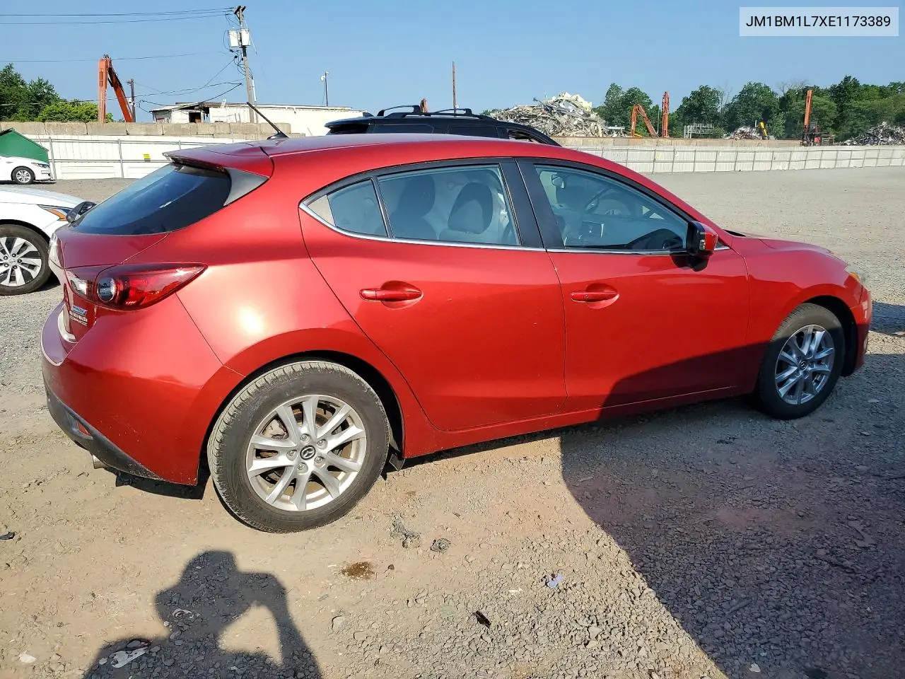 2014 Mazda 3 Touring VIN: JM1BM1L7XE1173389 Lot: 59578856