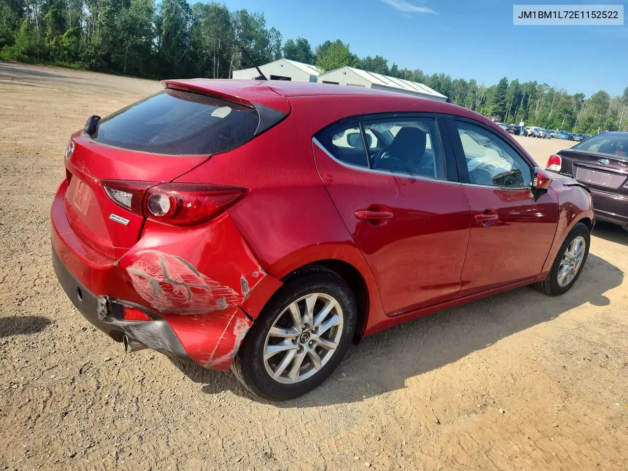 2014 Mazda 3 Touring VIN: JM1BM1L72E1152522 Lot: 60152456