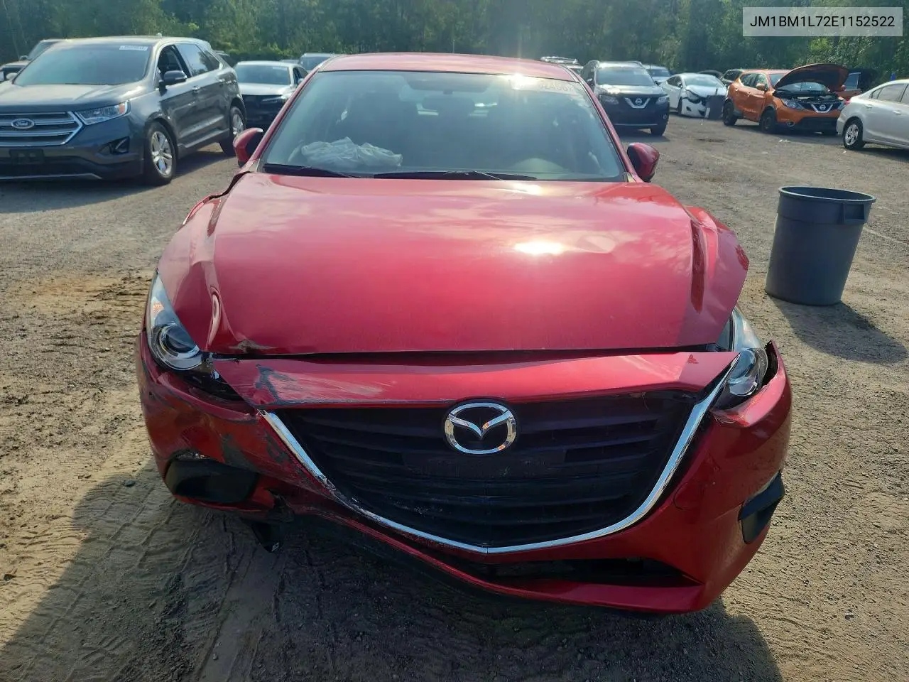 2014 Mazda 3 Touring VIN: JM1BM1L72E1152522 Lot: 60152456