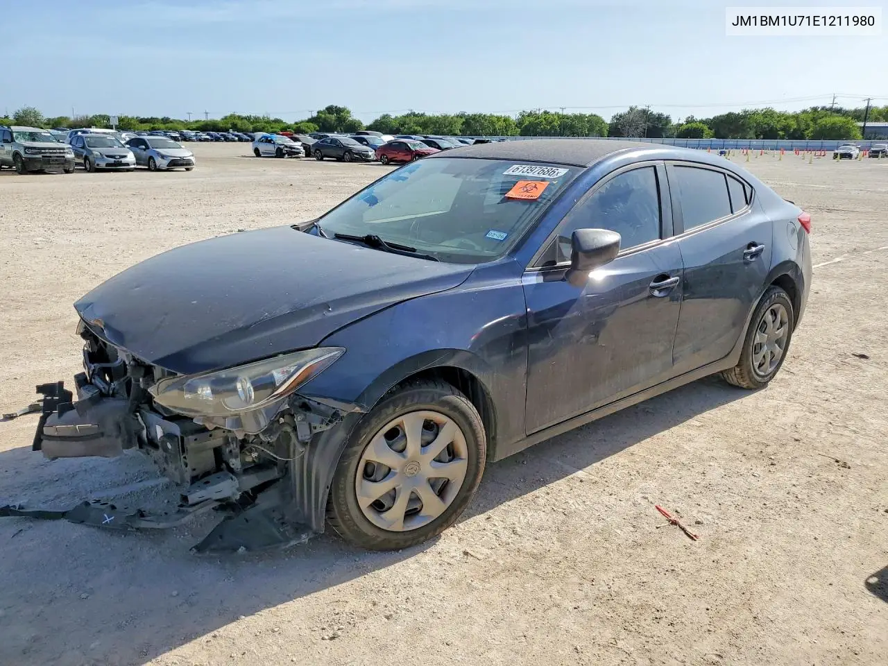 2014 Mazda 3 Sport VIN: JM1BM1U71E1211980 Lot: 61397686