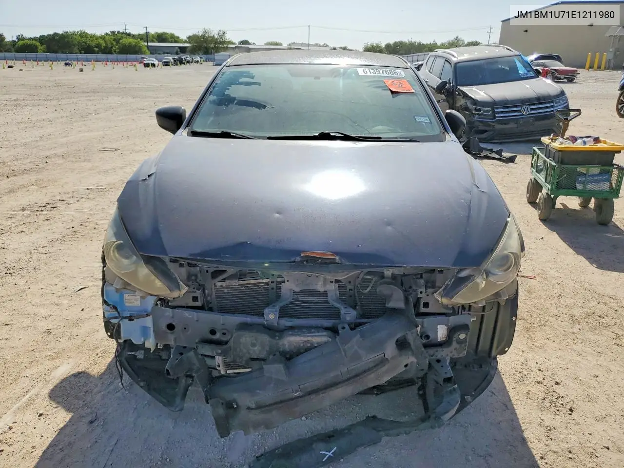 2014 Mazda 3 Sport VIN: JM1BM1U71E1211980 Lot: 61397686