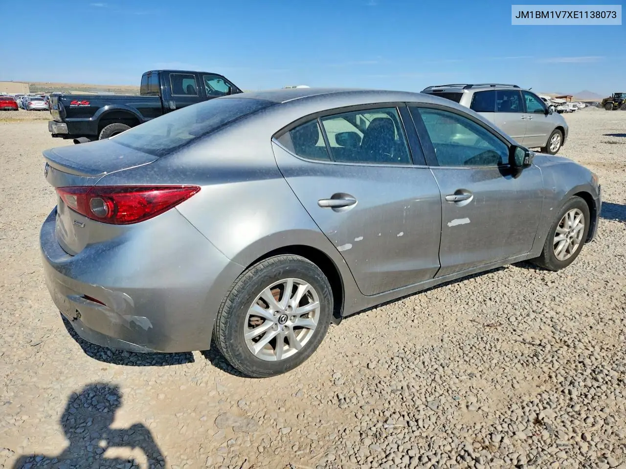 2014 Mazda 3 Touring VIN: JM1BM1V7XE1138073 Lot: 62004256