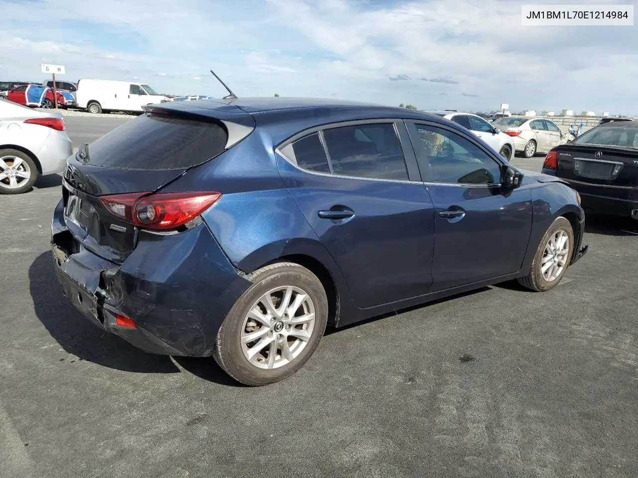 JM1BM1L70E1214984 2014 Mazda 3 Touring