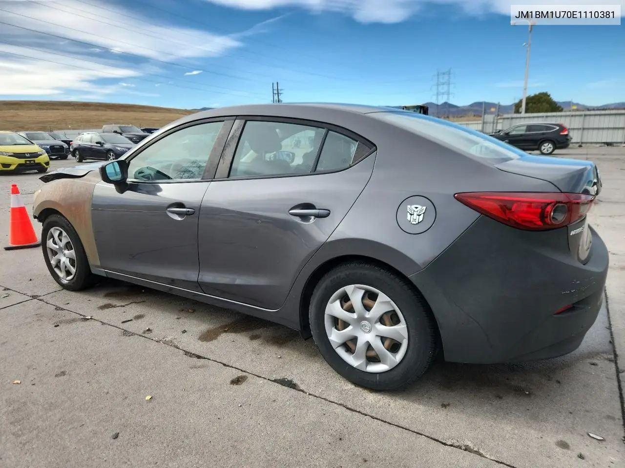JM1BM1U70E1110381 2014 Mazda 3 Sport