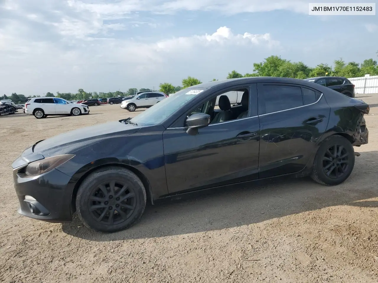 JM1BM1V70E1152483 2014 Mazda 3 Touring