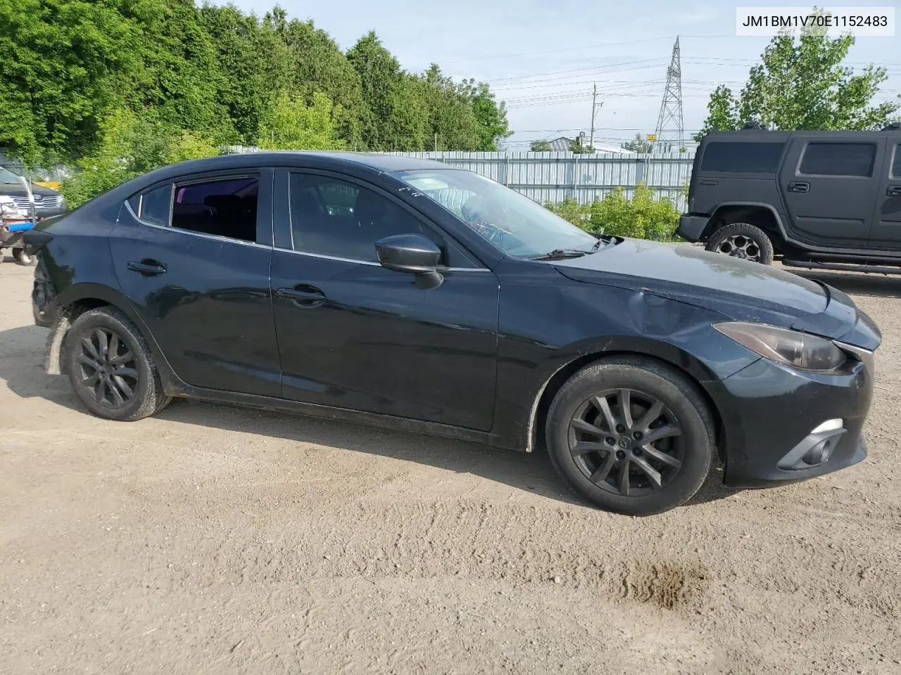 JM1BM1V70E1152483 2014 Mazda 3 Touring