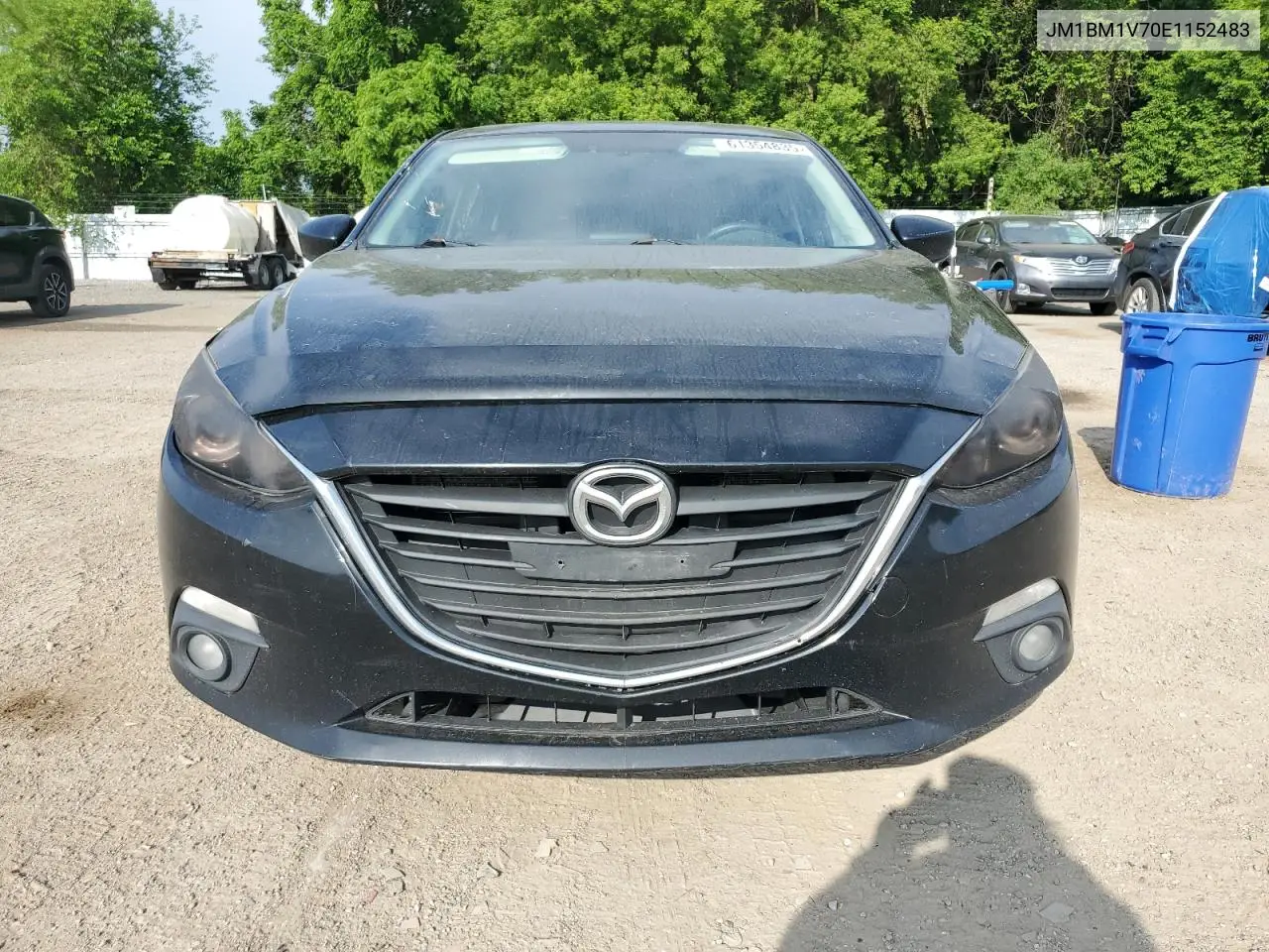 JM1BM1V70E1152483 2014 Mazda 3 Touring