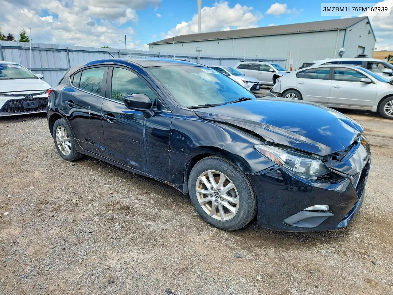 2015 Mazda 3 Touring VIN: 3MZBM1L76FM162939 Lot: 56712566