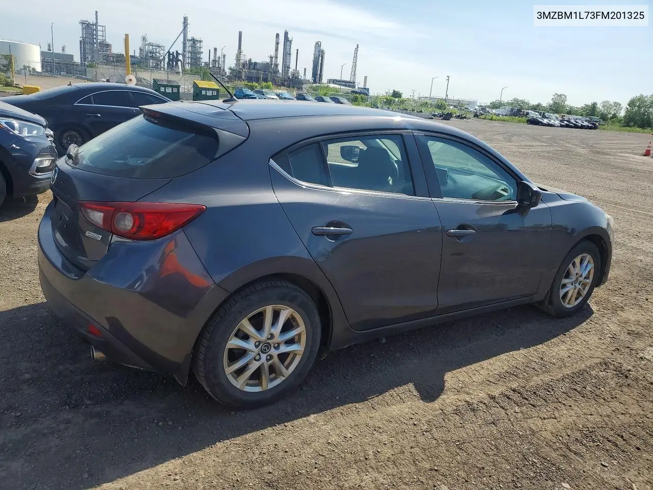 2015 Mazda 3 Touring VIN: 3MZBM1L73FM201325 Lot: 57388026