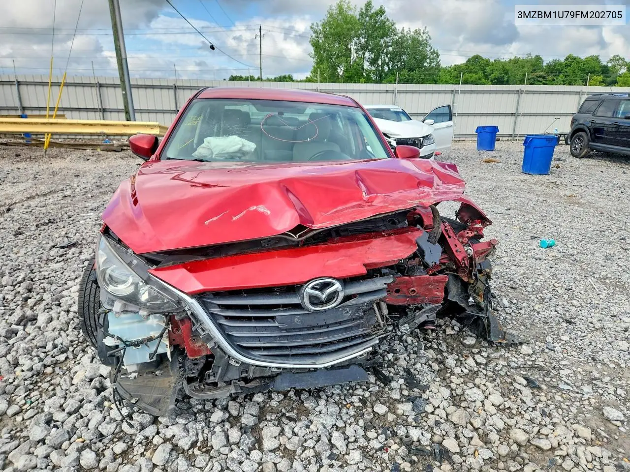 2015 Mazda 3 Sport VIN: 3MZBM1U79FM202705 Lot: 57847926