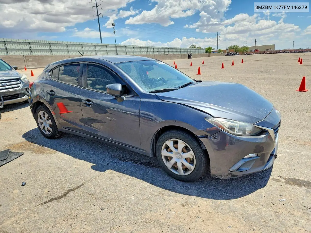 2015 Mazda 3 Sport VIN: 3MZBM1K77FM146279 Lot: 60661446