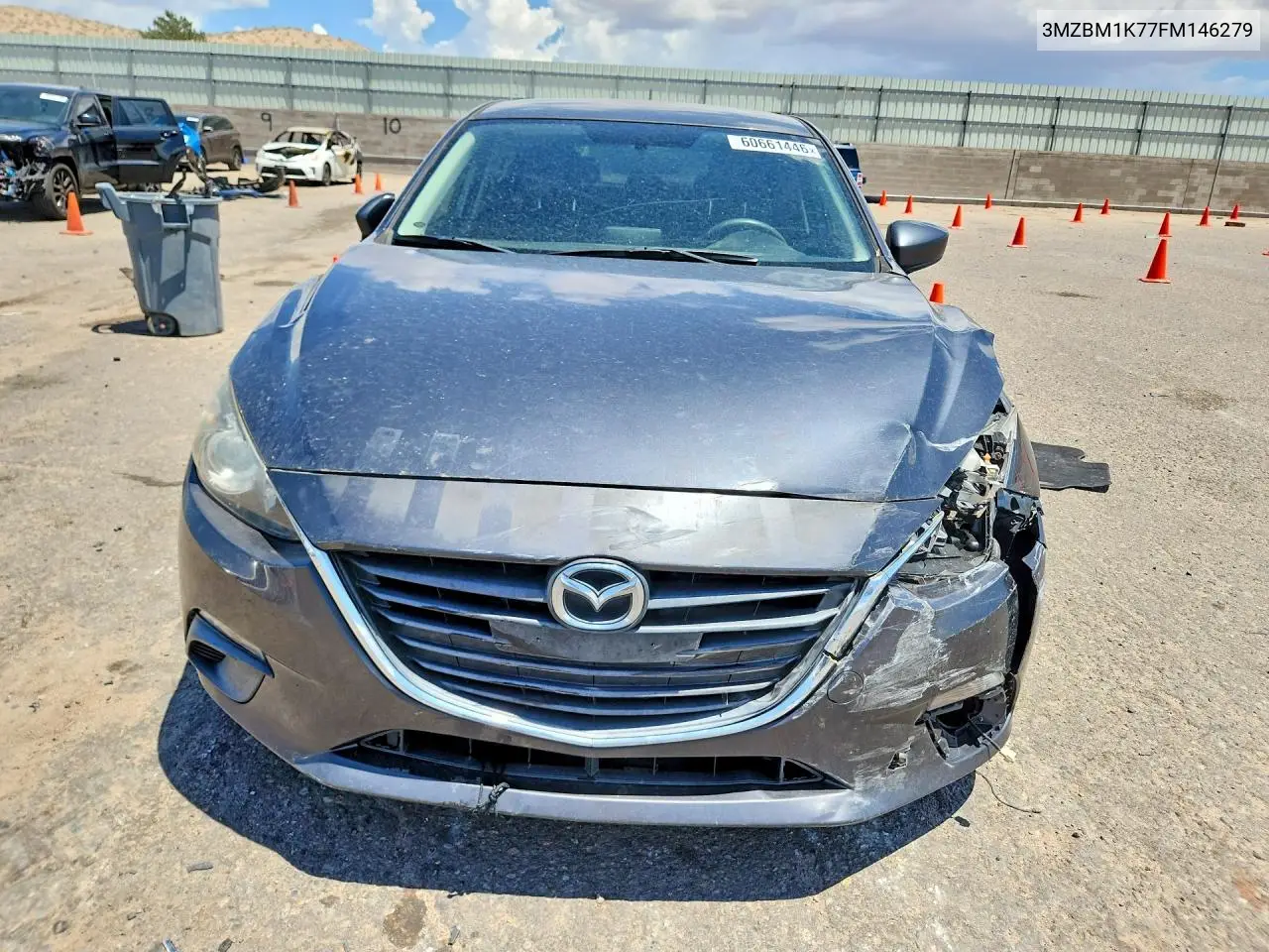 2015 Mazda 3 Sport VIN: 3MZBM1K77FM146279 Lot: 60661446