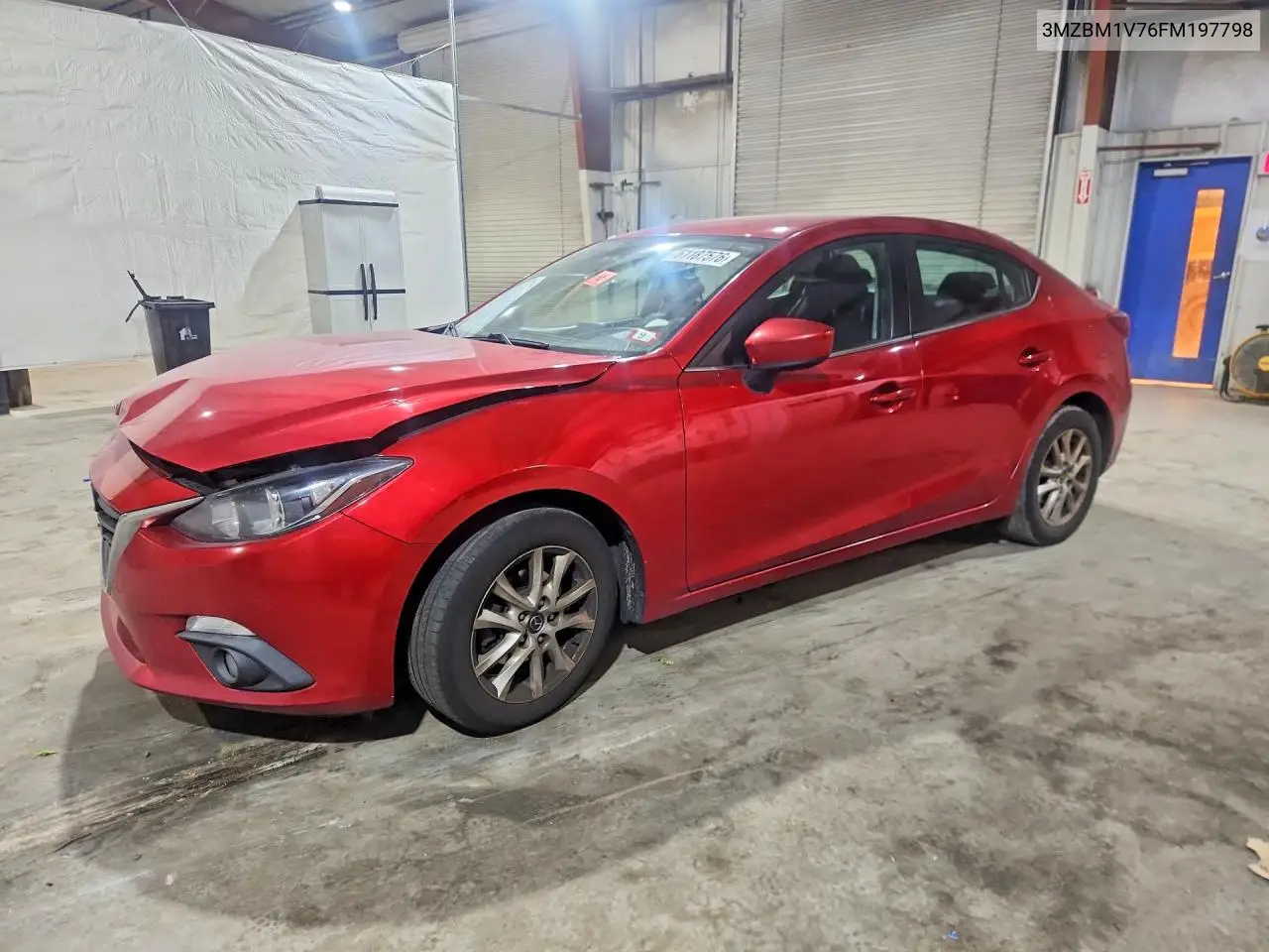 2015 Mazda 3 Touring VIN: 3MZBM1V76FM197798 Lot: 61187576
