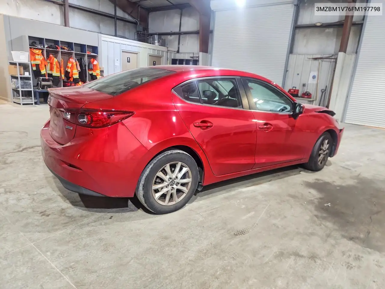 2015 Mazda 3 Touring VIN: 3MZBM1V76FM197798 Lot: 61187576