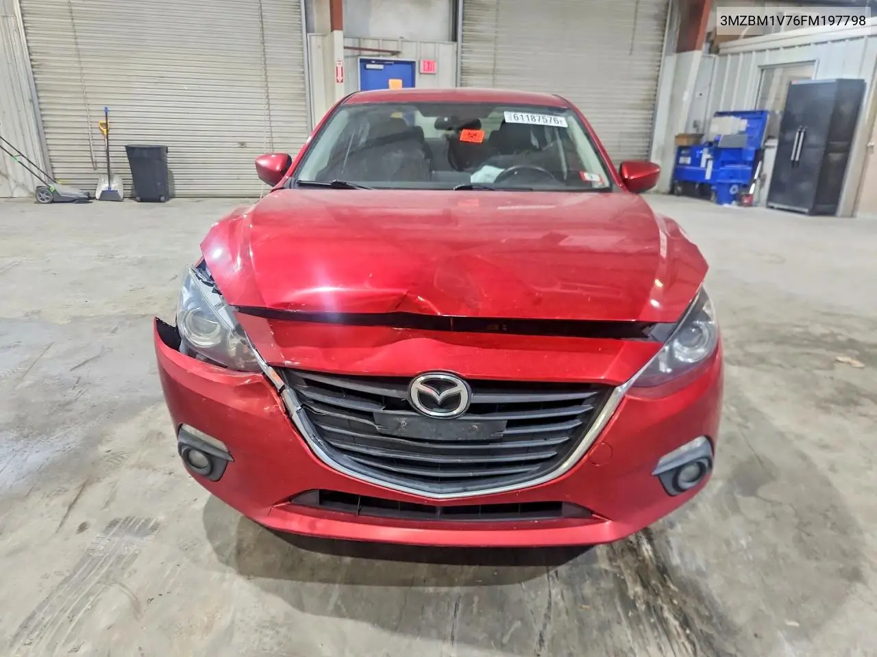 2015 Mazda 3 Touring VIN: 3MZBM1V76FM197798 Lot: 61187576