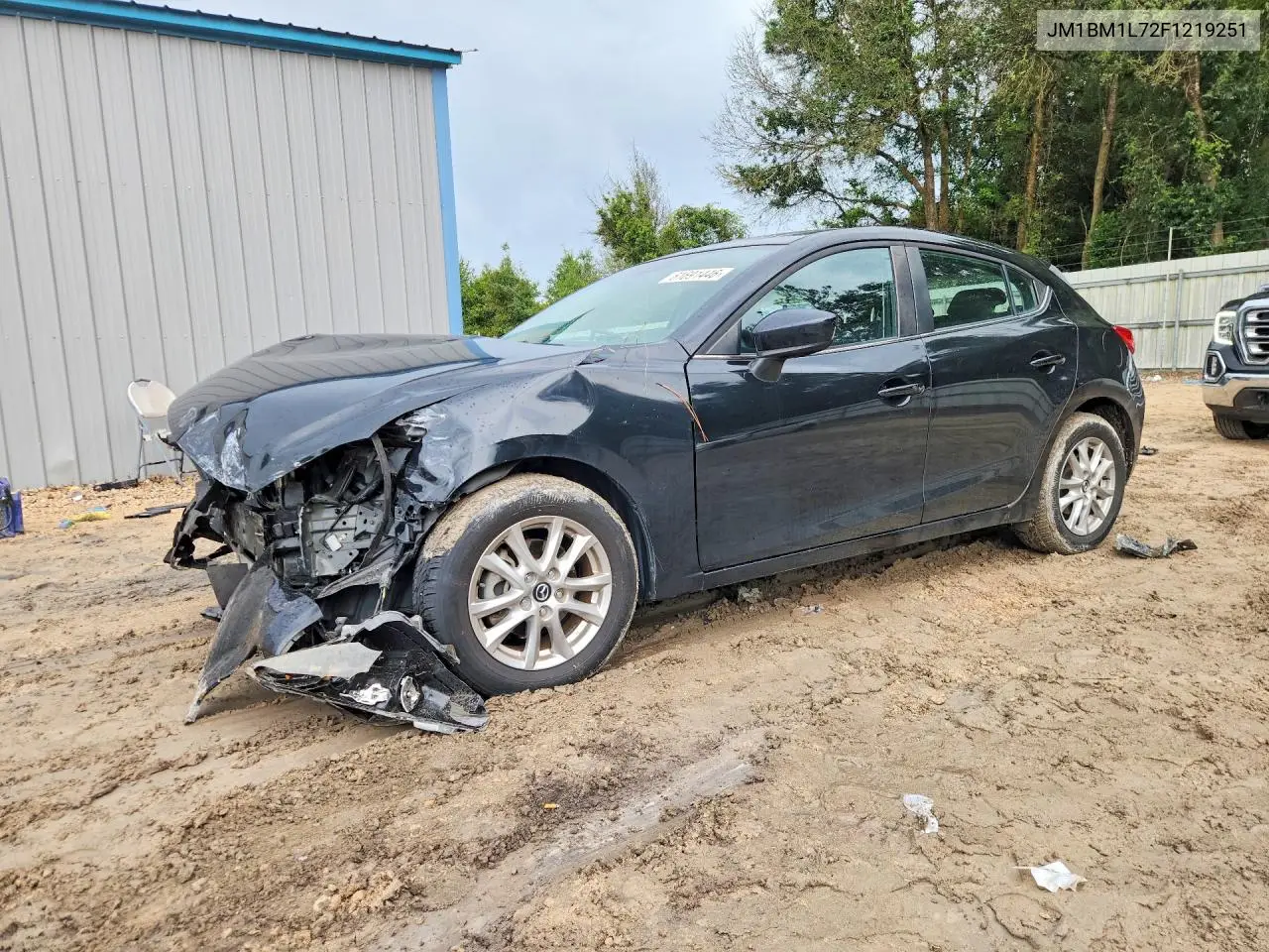 2015 Mazda 3 Touring VIN: JM1BM1L72F1219251 Lot: 61691446