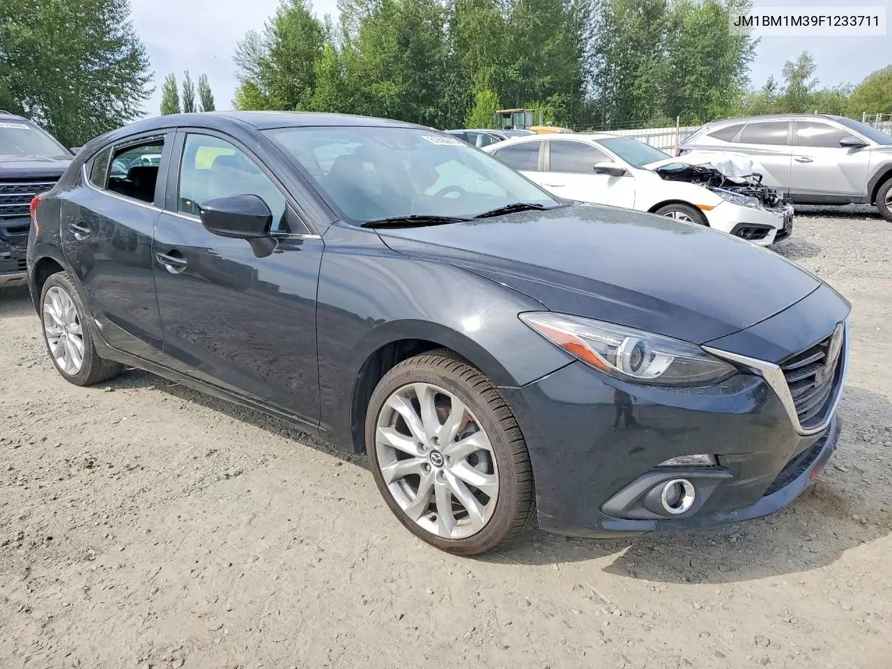 2015 Mazda 3 Grand Touring VIN: JM1BM1M39F1233711 Lot: 61696816