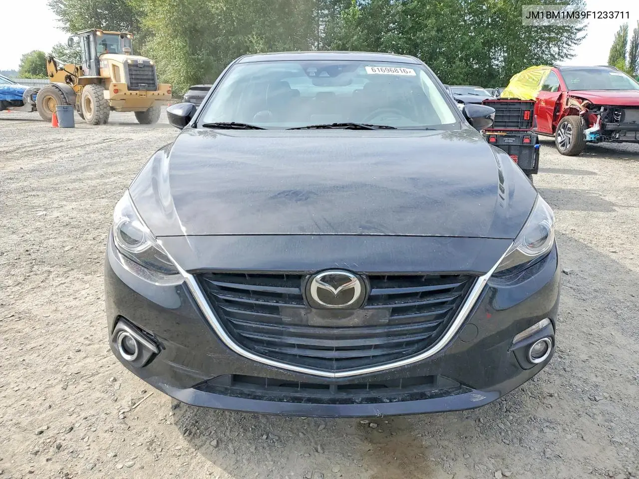 2015 Mazda 3 Grand Touring VIN: JM1BM1M39F1233711 Lot: 61696816