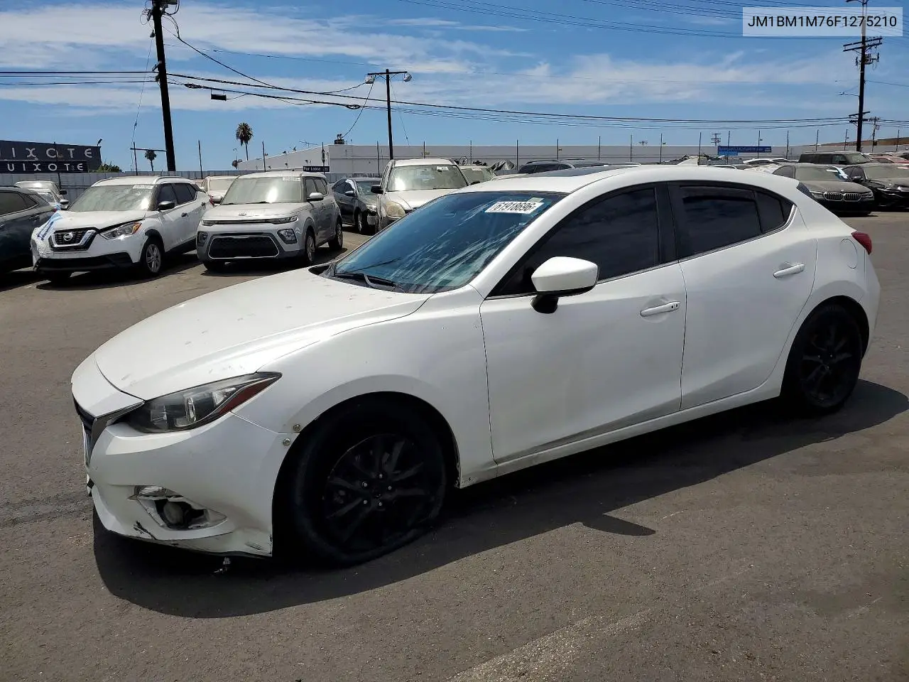 2015 Mazda 3 Grand Touring VIN: JM1BM1M76F1275210 Lot: 61918696
