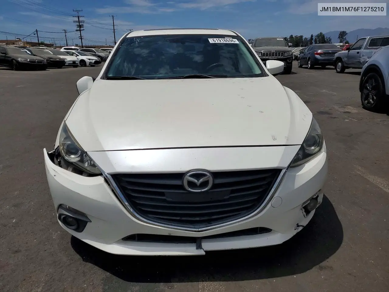 2015 Mazda 3 Grand Touring VIN: JM1BM1M76F1275210 Lot: 61918696