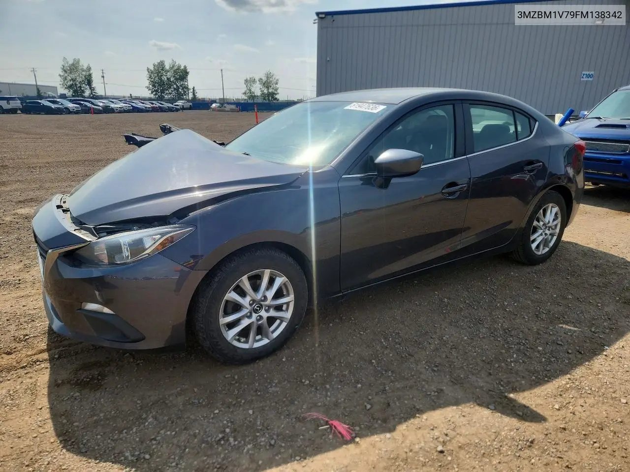 2015 Mazda 3 Touring VIN: 3MZBM1V79FM138342 Lot: 61947636