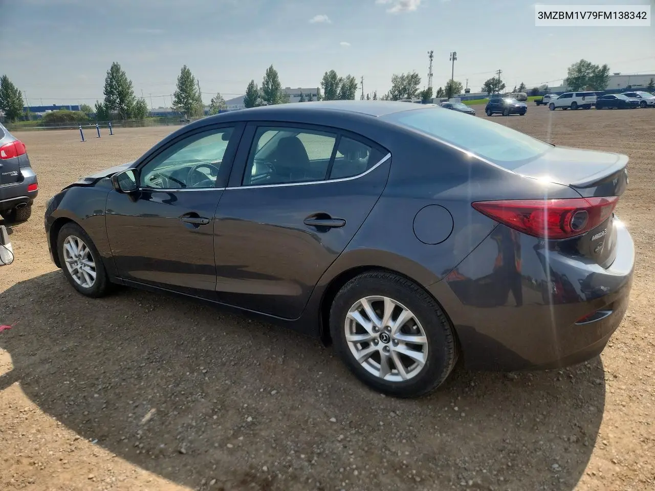 2015 Mazda 3 Touring VIN: 3MZBM1V79FM138342 Lot: 61947636