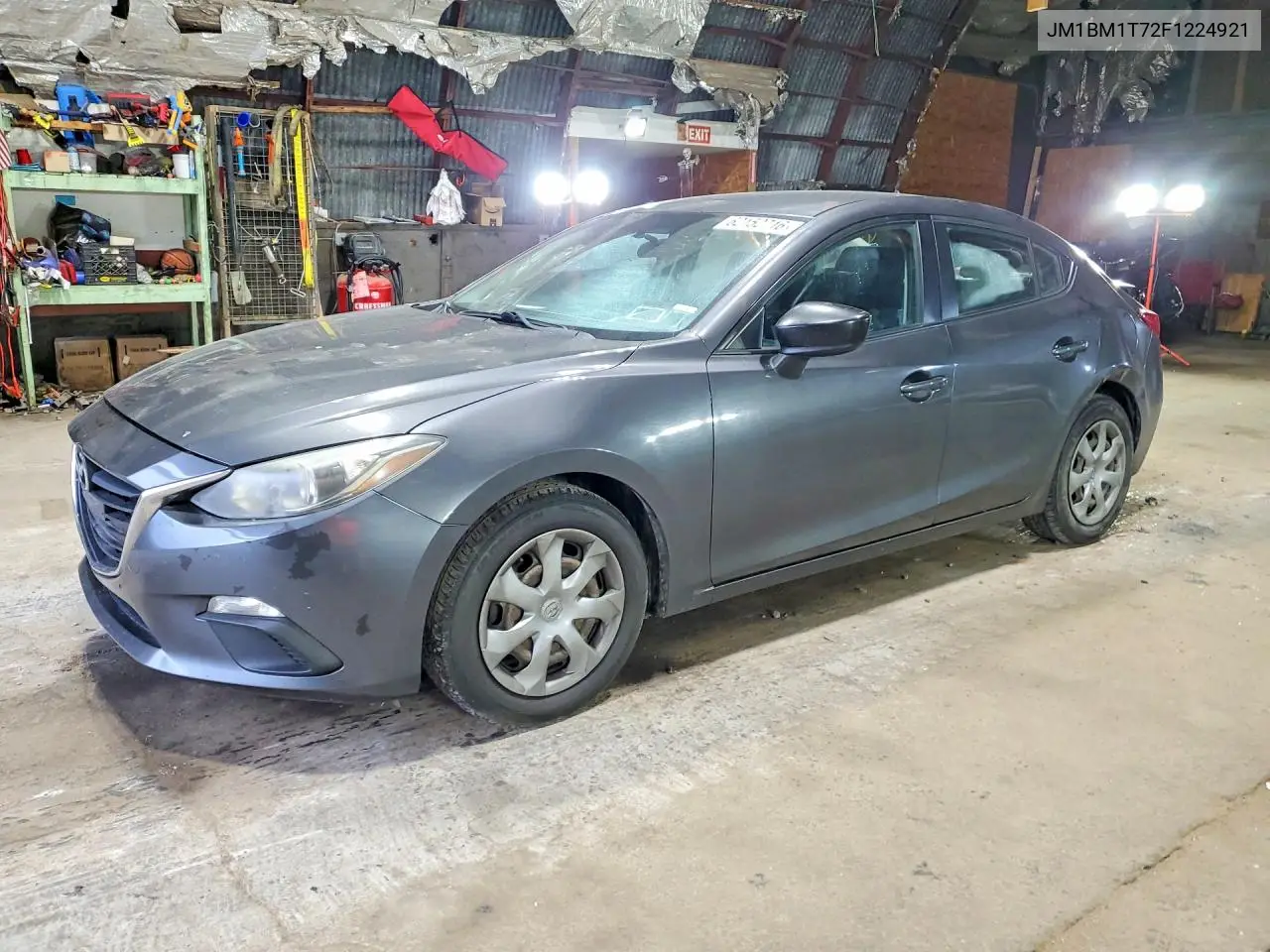 2015 Mazda 3 Sv VIN: JM1BM1T72F1224921 Lot: 62152716