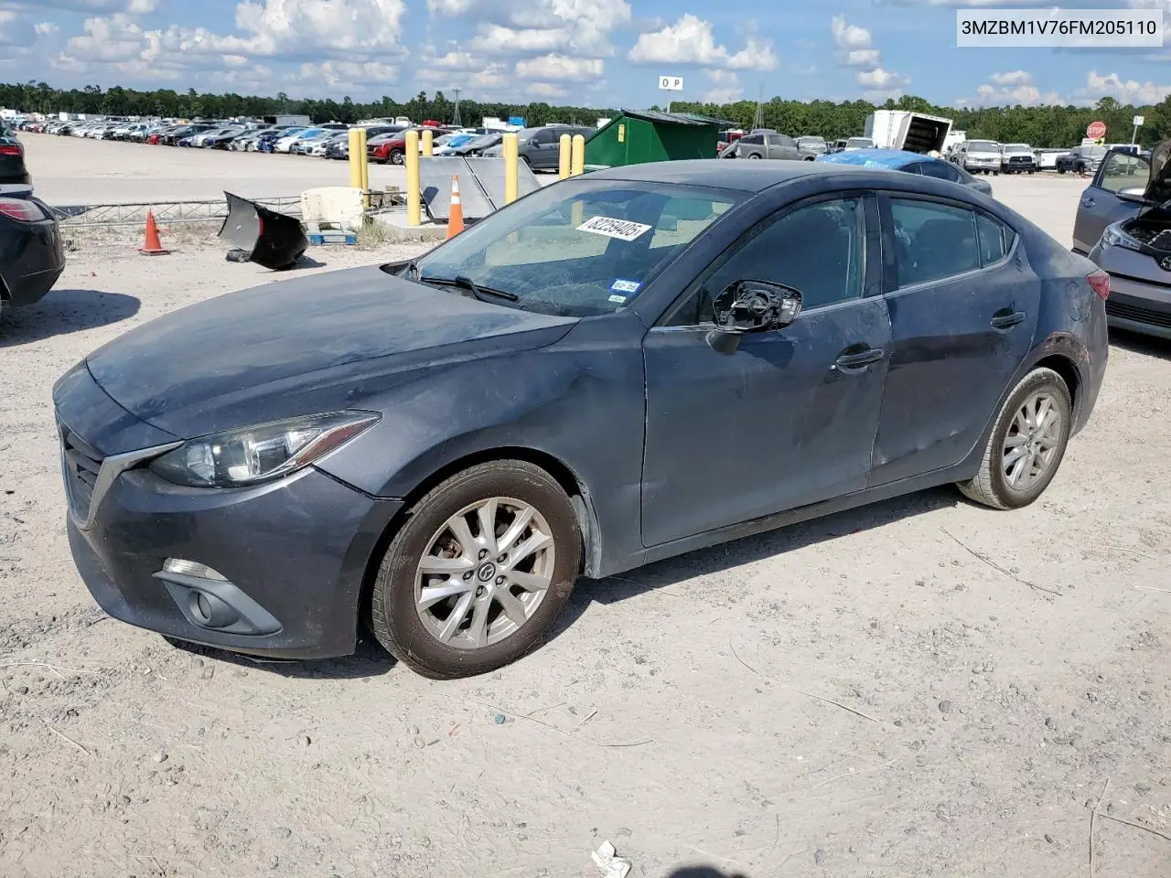 3MZBM1V76FM205110 2015 Mazda 3 Touring