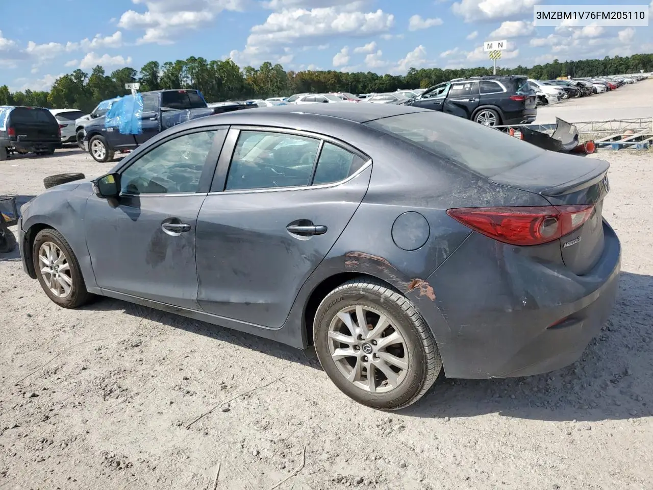 3MZBM1V76FM205110 2015 Mazda 3 Touring