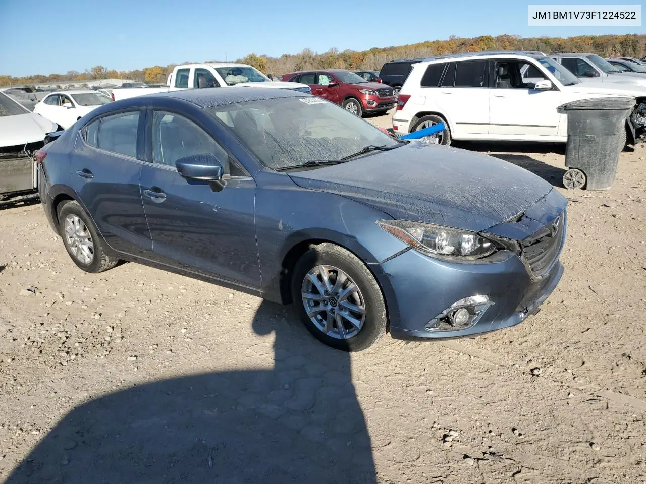 JM1BM1V73F1224522 2015 Mazda 3 Touring