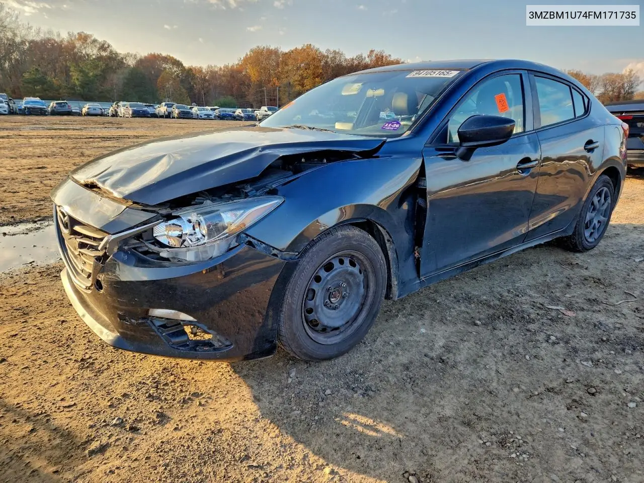 3MZBM1U74FM171735 2015 Mazda 3 Sport
