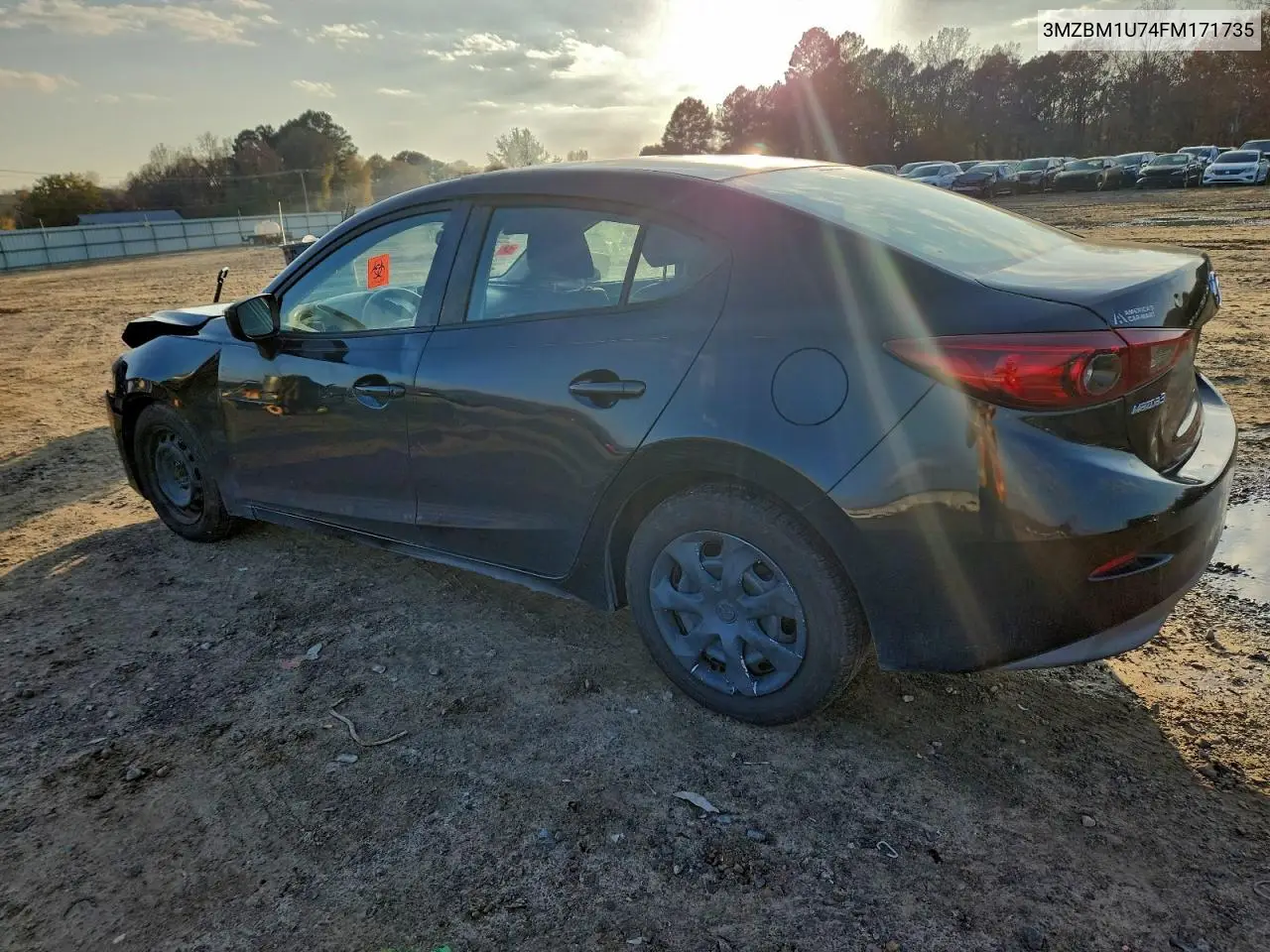 3MZBM1U74FM171735 2015 Mazda 3 Sport