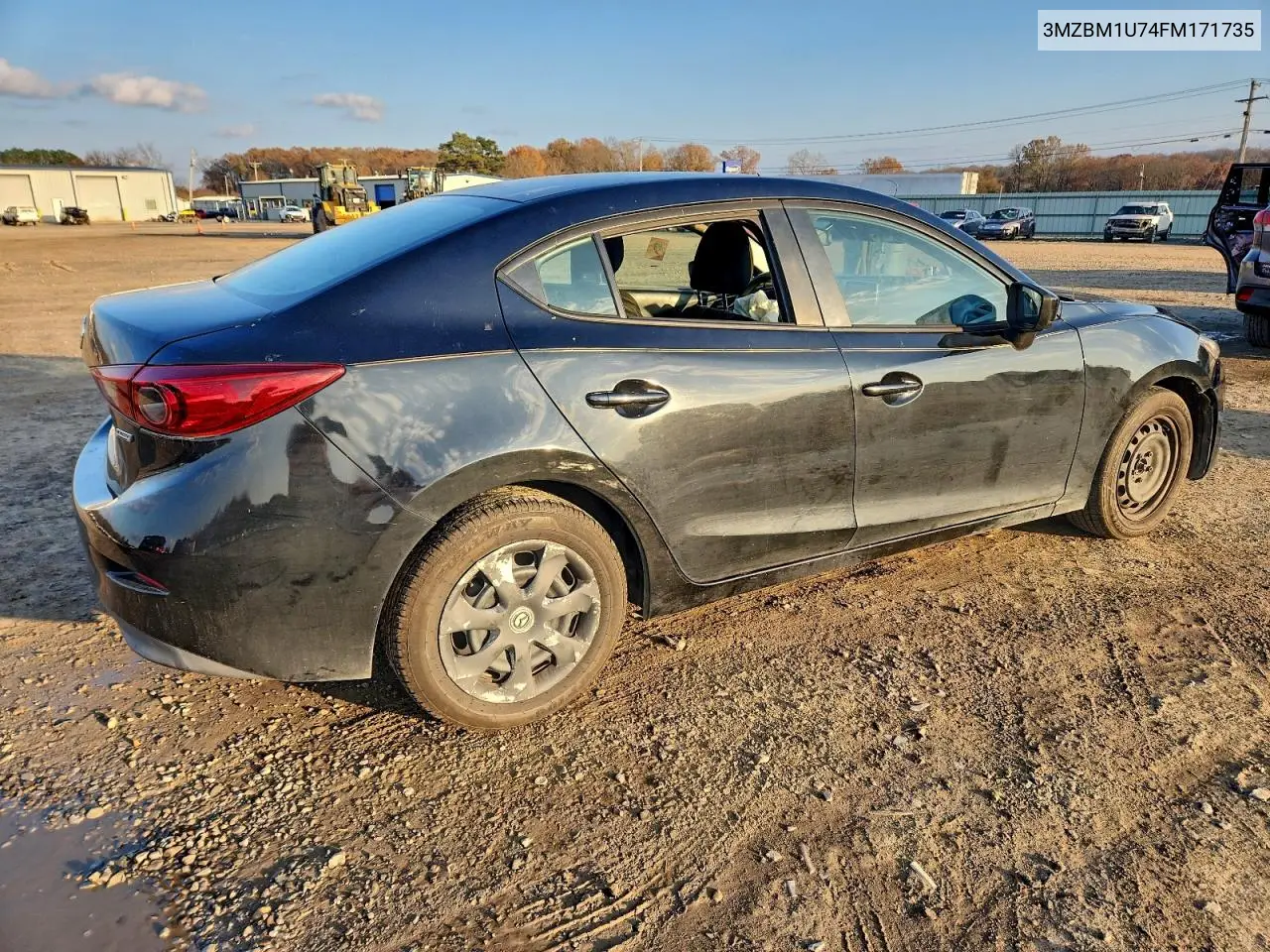 3MZBM1U74FM171735 2015 Mazda 3 Sport