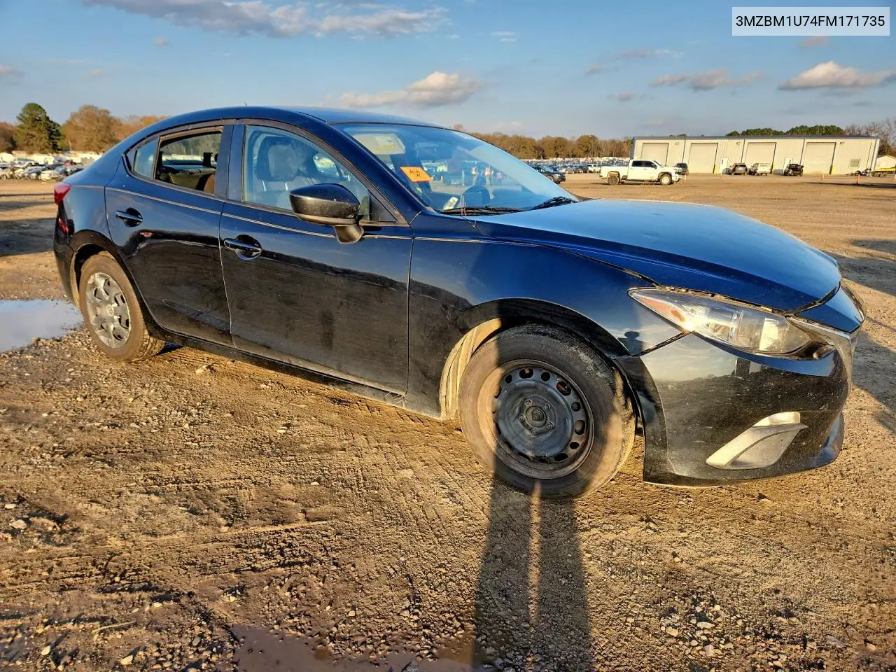3MZBM1U74FM171735 2015 Mazda 3 Sport
