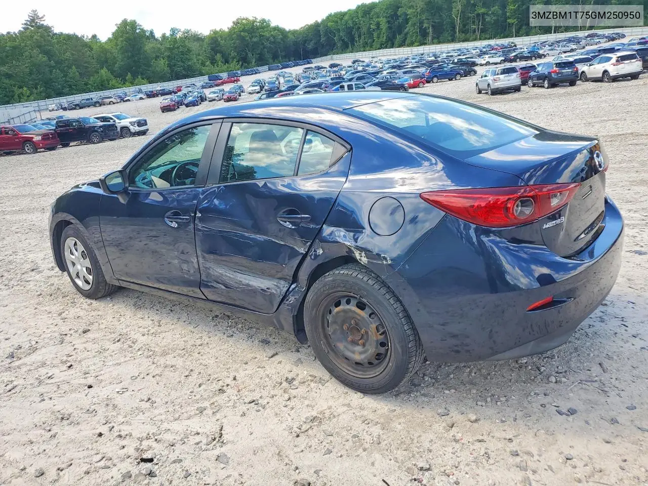 2016 Mazda 3 Sport VIN: 3MZBM1T75GM250950 Lot: 58184236